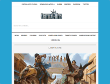 Tablet Screenshot of critical-hits.com